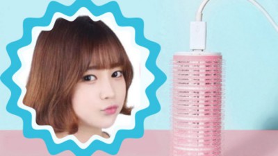 휴대용 헤어롤 득템! ✨ 내 머리 스타일링, 이제 걱정 없어요!
